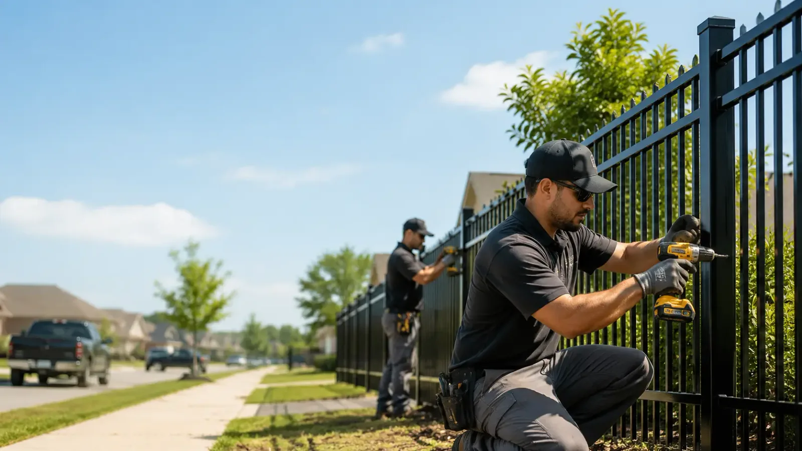 Metal Fence Installation in Swedesburg, IA